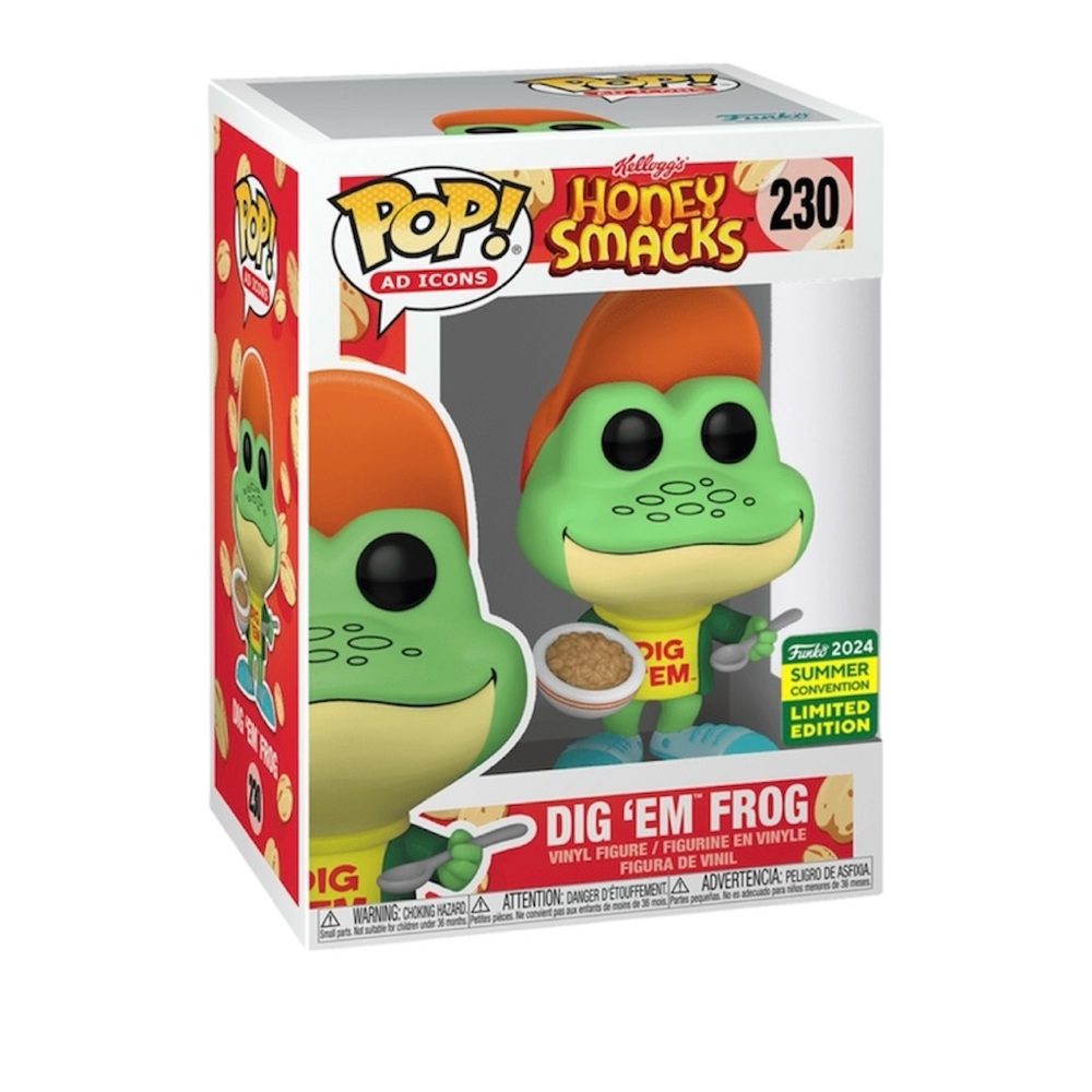 NWT Funko Pop! x Kellogg’s Dig 'Em Frog